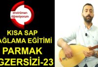 Kısa Sap Bağlama Egzersiz 23 (Oktavda Geçişleri Hızlandırma)