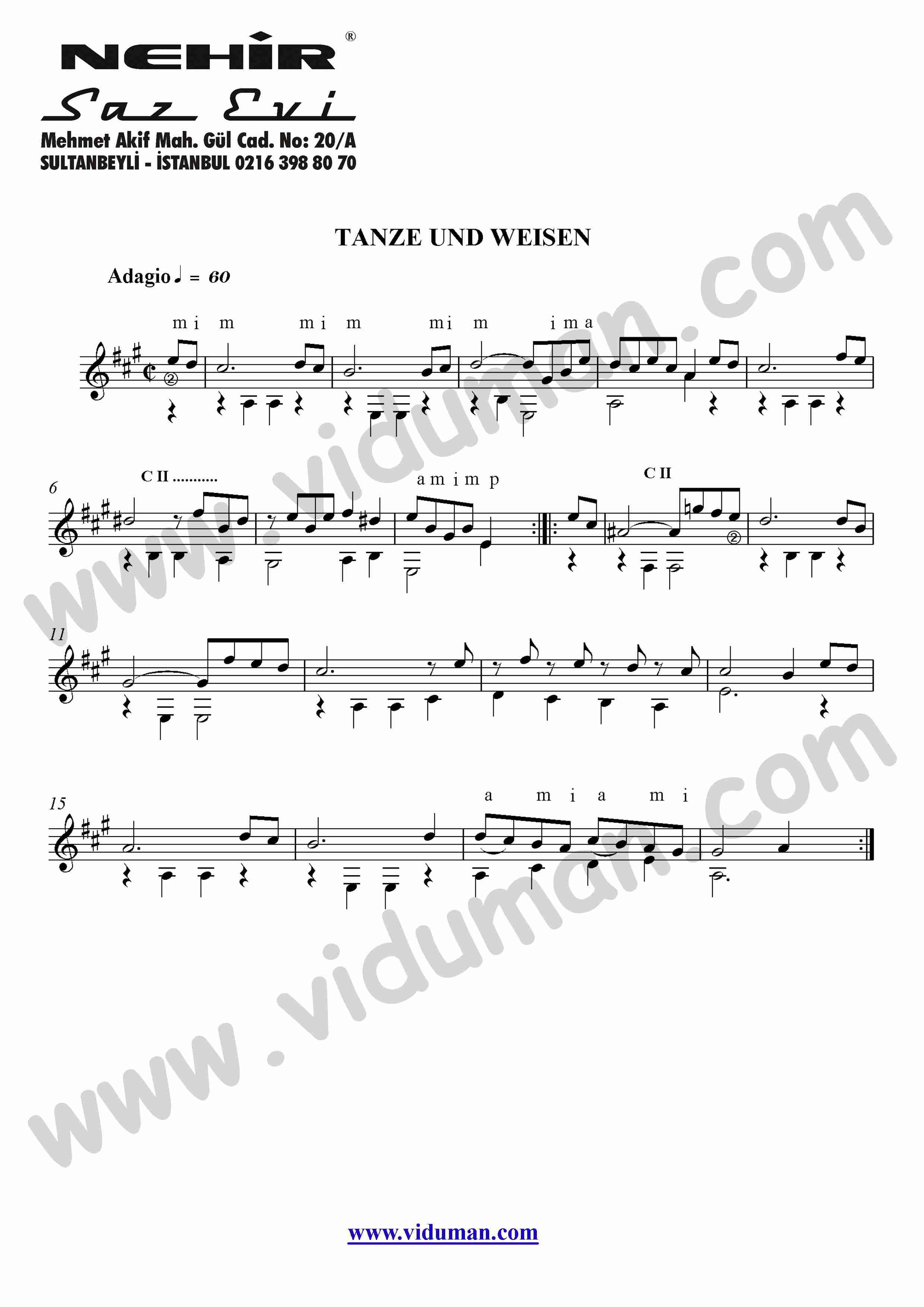 33- Tanze Und Weisen