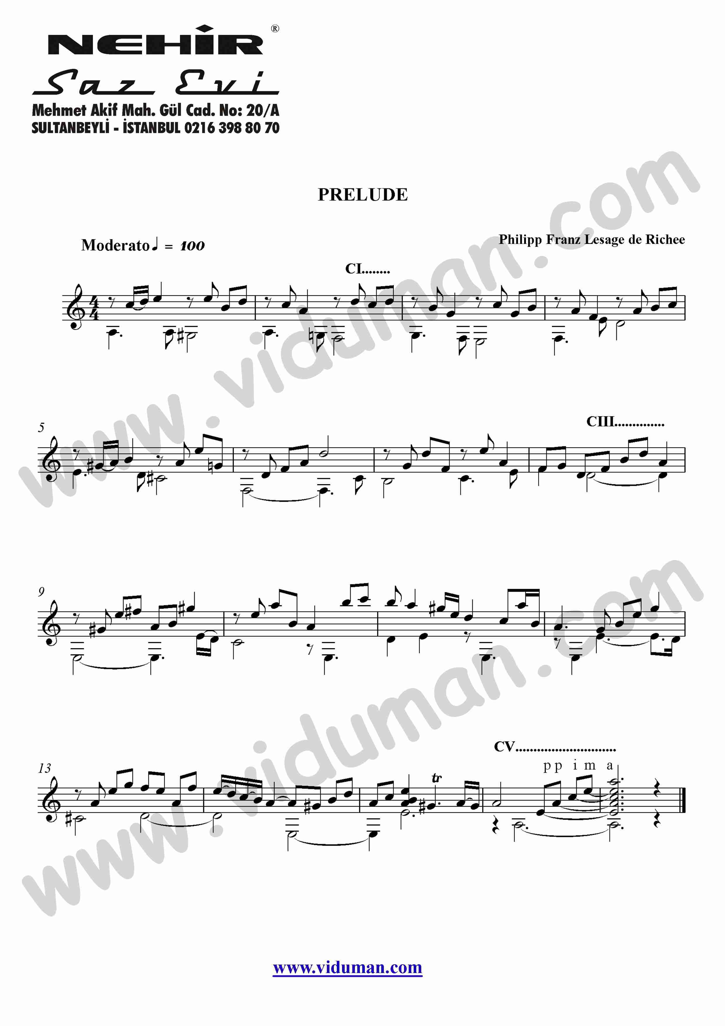 58- Prelude (Philipp Franz Lesage De Richee)