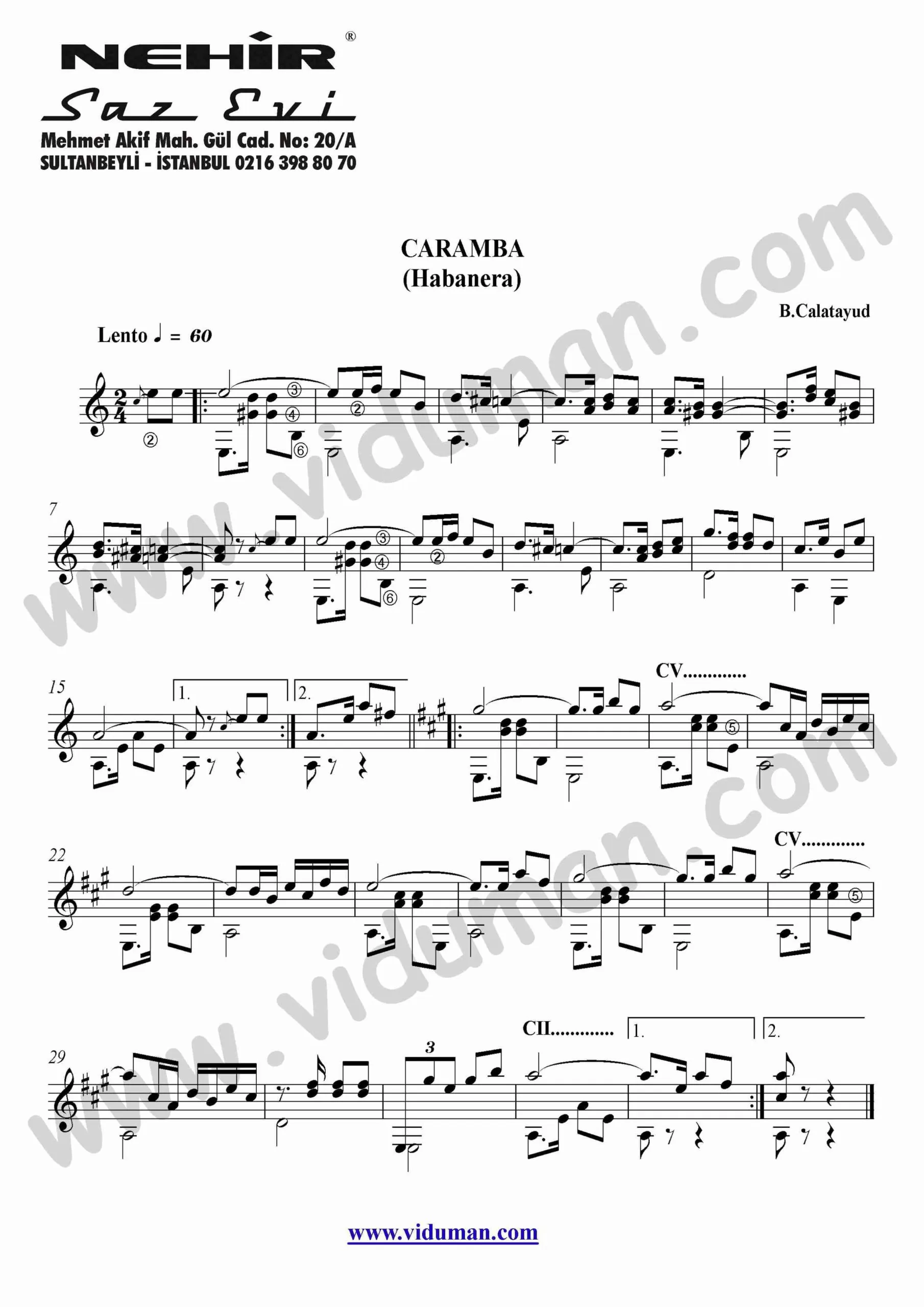 79- Caramba-Habanera (B.Calatayud)