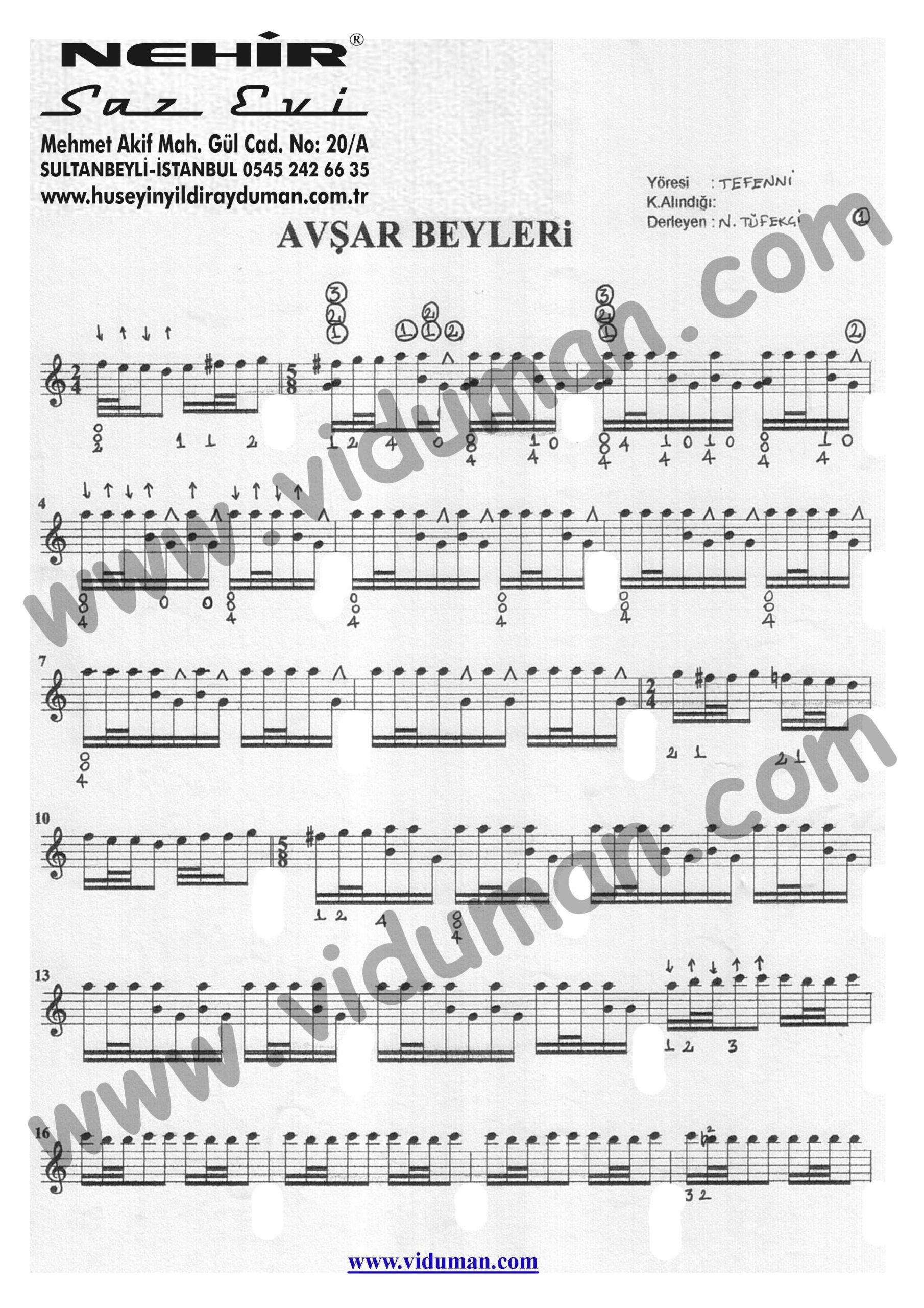 Avsar Beyleri 1